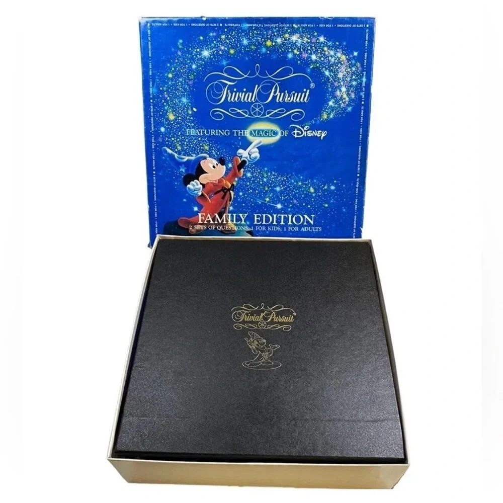 DISNEY Trivial Pursuit Family Edition Master Game Vintage -1986